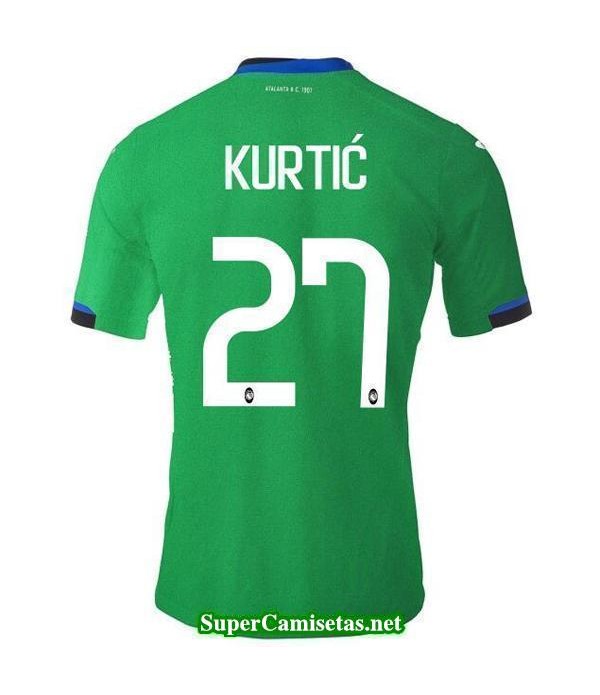 Tercera Equipacion Camiseta Atalanta Kurtic 2017/18