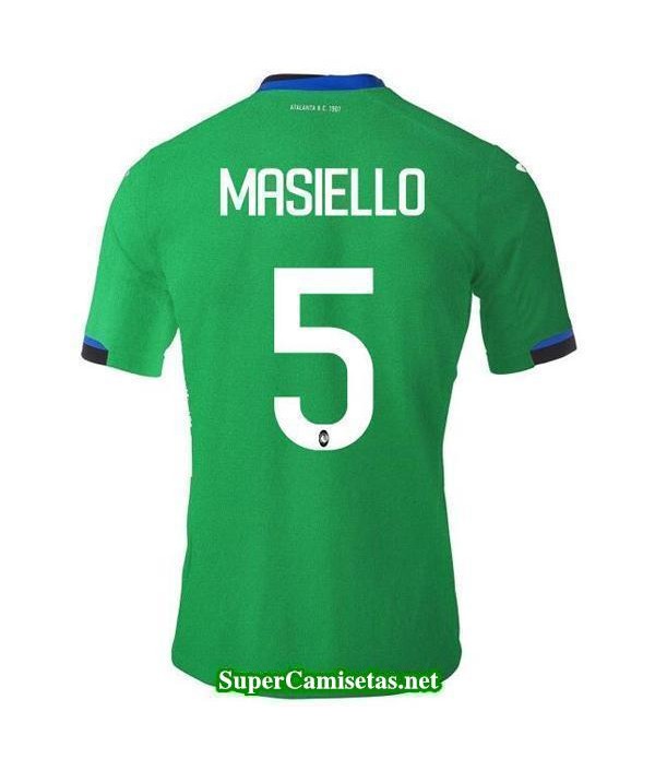 Tercera Equipacion Camiseta Atalanta Masiello 2017/18