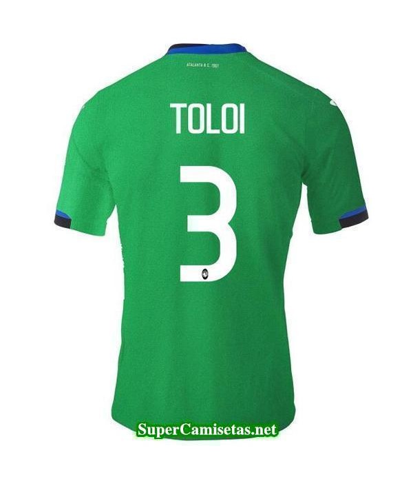 Tercera Equipacion Camiseta Atalanta Toloi 2017/18
