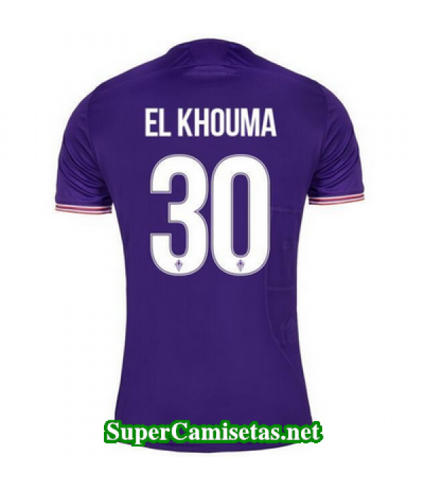 Primera Equipacion Camiseta Fiorentina El Khouma 2017/18