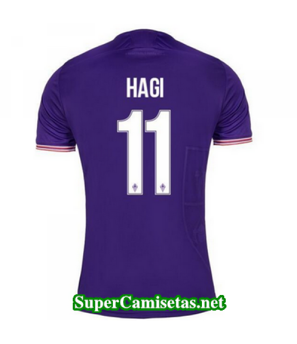 Primera Equipacion Camiseta Fiorentina Hagi 2017/18