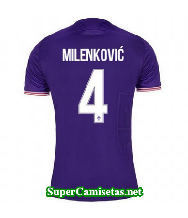 Primera Equipacion Camiseta Fiorentina Milenkovic 2017/18
