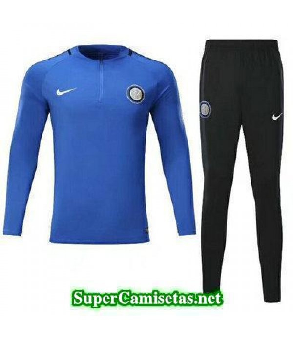 Camiseta entrenamiento Inter Milan ML Azul 2017 2018