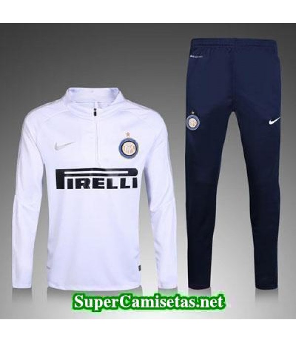 Camiseta entrenamiento Inter Milan ML blanco 2016 2017