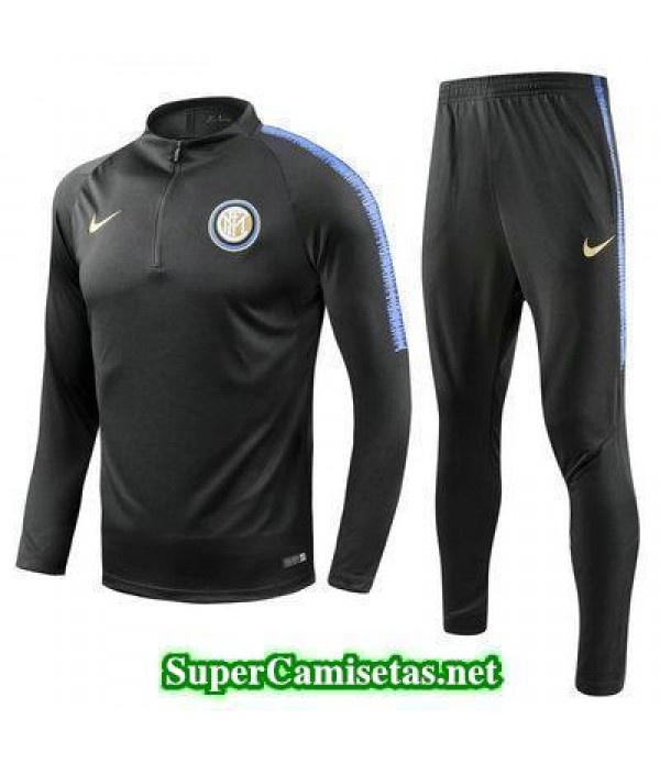 Camiseta entrenamiento Inter Milan ML Negro 2018 2019