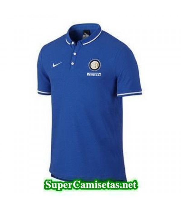 Camiseta polo Inter Milan Azul 2015 2016