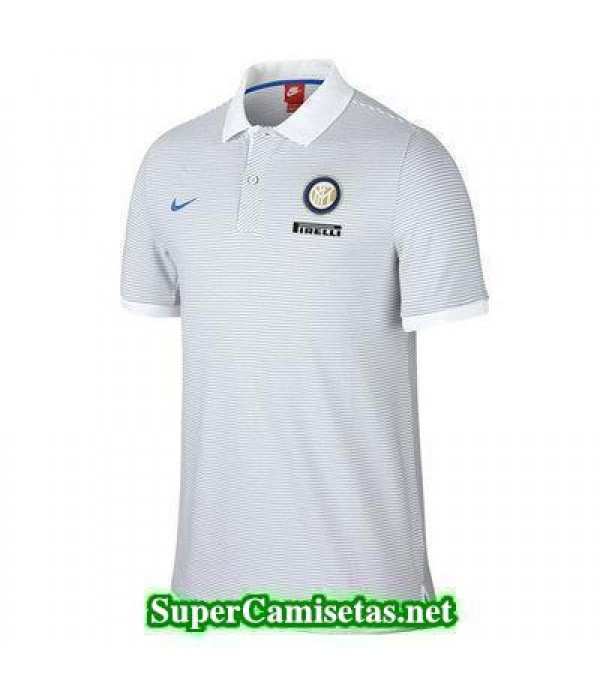 Camiseta polo Inter Milan blanco 2016 2017