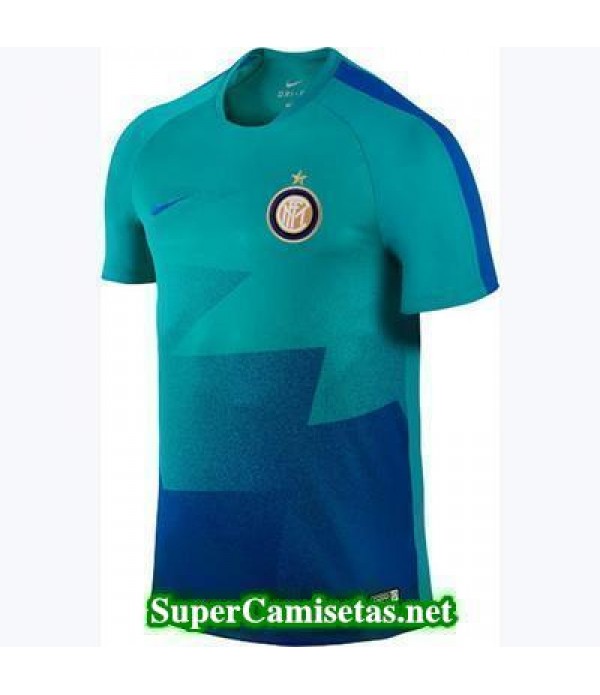camiseta pre-partido Inter Milan Verde 2015 2016