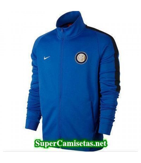 Chaquetas Inter Milan Azul 2017 2018 baratas