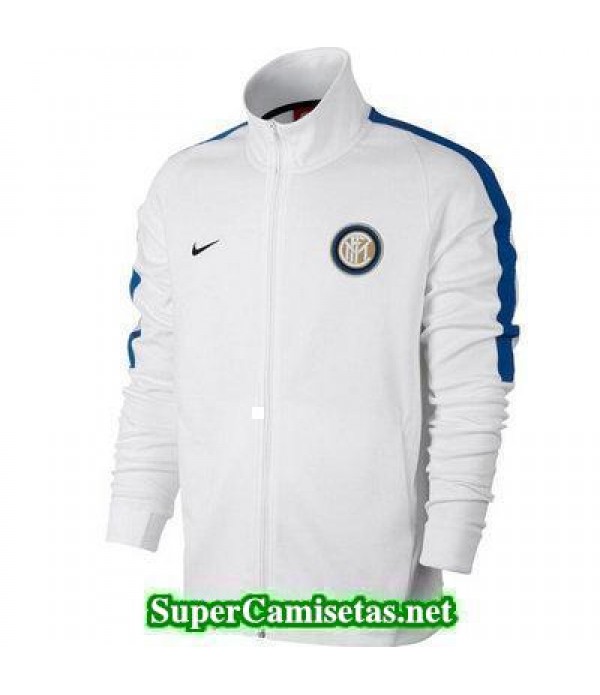 Chaquetas Inter Milan Blanco 2017 2018 baratas