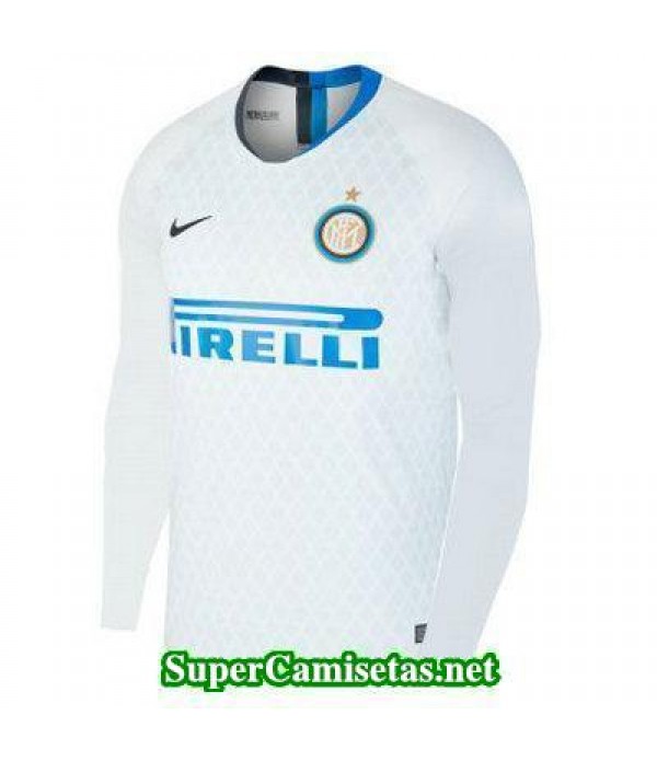 Segunda Equipacion Camiseta Inter Milan Manga Larg...