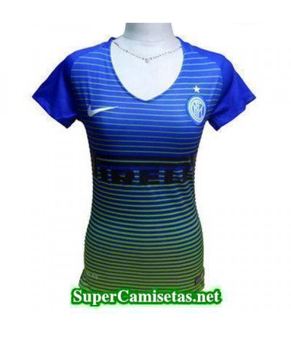 Tercera Equipacion Camiseta Inter Milan Mujer 2016/17