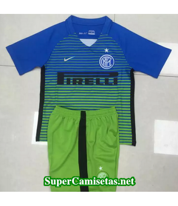 Tercera Equipacion Camiseta Inter Milan Ninos 2016/17