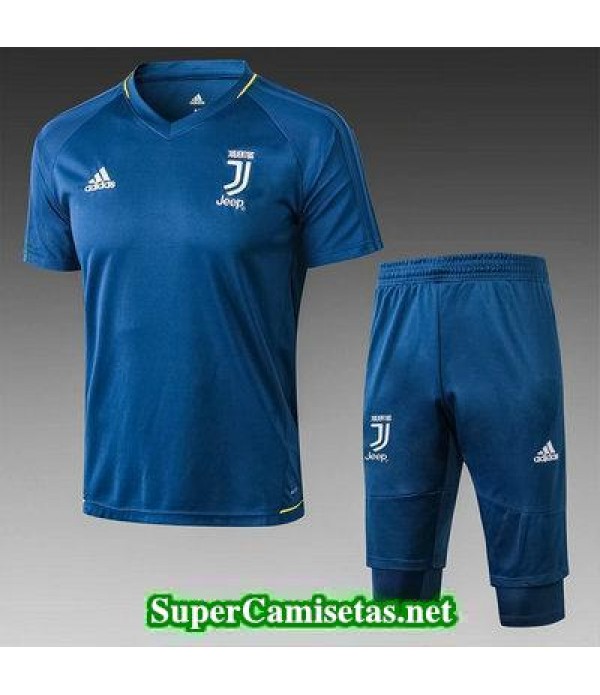 camiseta entrenamiento Juventus azul marino 2017 2018