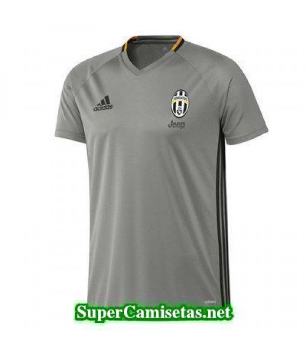 camiseta entrenamiento Juventus gris 2016 2017