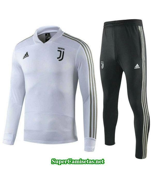 Camiseta entrenamiento Juventus ML Blanco 2018 201...