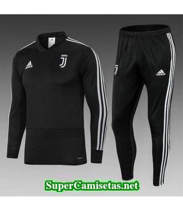 Camiseta entrenamiento Juventus ML Negro 2018 2019