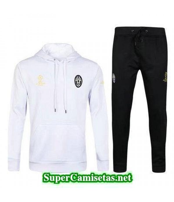 Camiseta entrenamiento Juventus ML UCL blanco 2017 2018