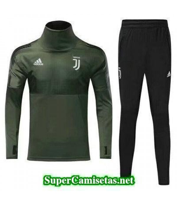 Camiseta entrenamiento Juventus ML Verde 2017 2018