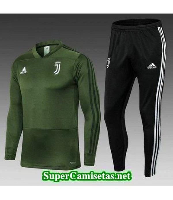 Camiseta entrenamiento Juventus ML Verde 2018 2019