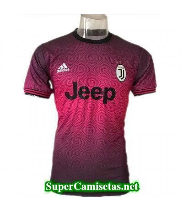 camiseta entrenamiento Juventus rojo 2017 2018