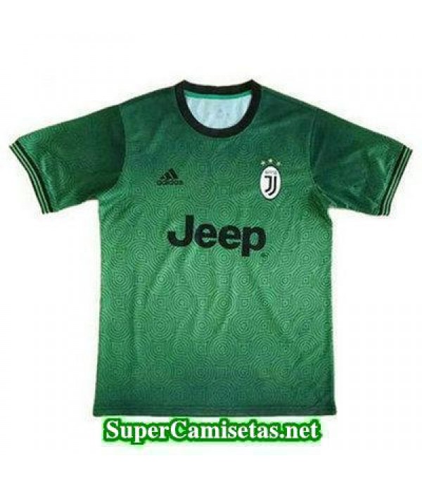 camiseta entrenamiento Juventus verde 2017 2018