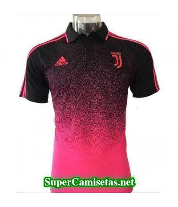 Camiseta polo Juventus rojo-01 2017 2018