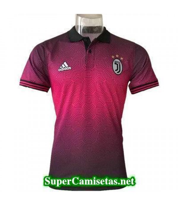 Camiseta polo Juventus rojo 2017 2018