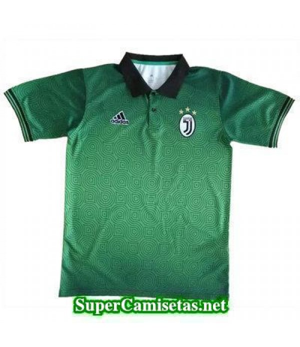 Camiseta polo Juventus verde 2017 2018