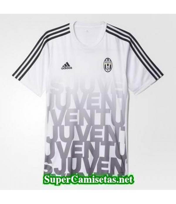 camiseta pre-partido Juventus Blanco 2016