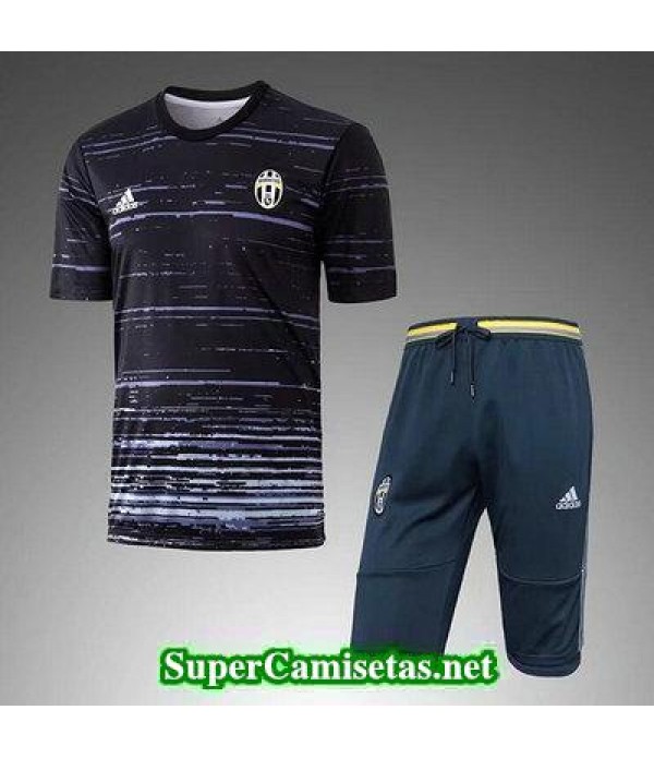 camiseta pre-partido Juventus Negro 2017 2018