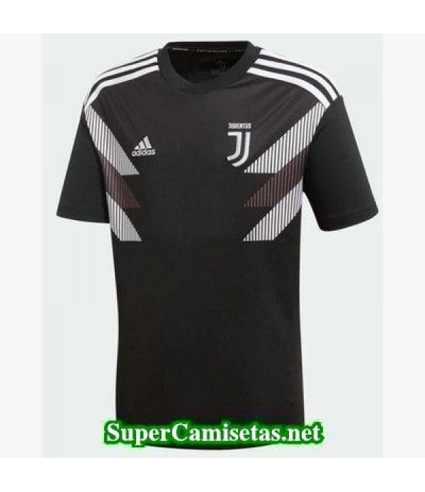 camiseta pre-partido Juventus Negro 2018 2019