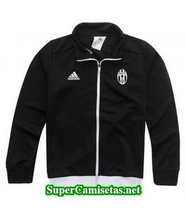 Negro Chaquetas Juventus baratas 2015 2016