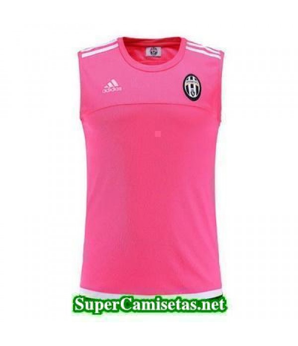 Nueva camiseta chaleco Juventus Rosa 2015 2016