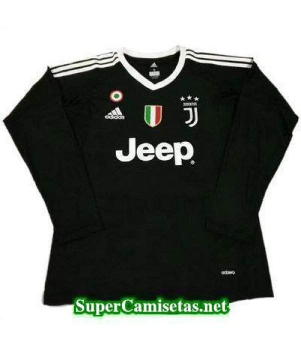 Portero Equipacion Camiseta Juventus Manga Larga Negro 2017/18