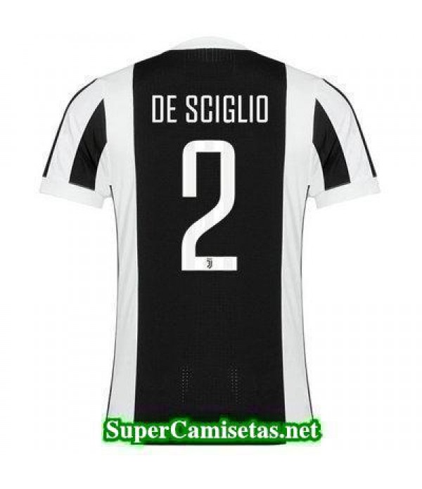 Primera Equipacion Camiseta Juventus De Sciglio 2017/18