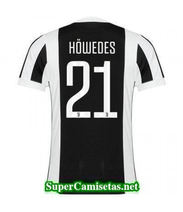 Primera Equipacion Camiseta Juventus Howedes 2017/18