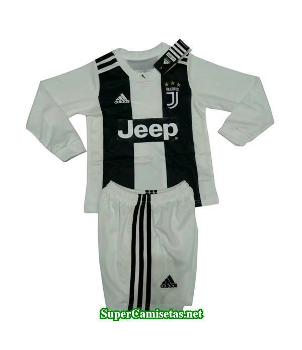 Primera Equipacion Camiseta Juventus ML Ninos 2018/19