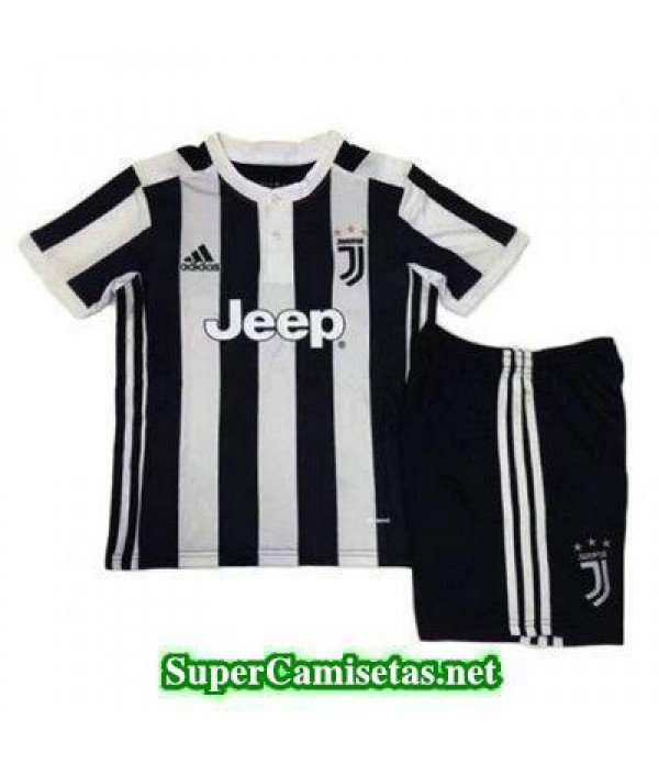 Primera Equipacion Camiseta Juventus Ninos 2017/18