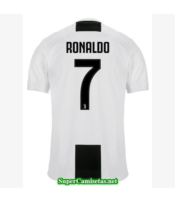 Primera Equipacion Camiseta Juventus Ronaldo 2018/19