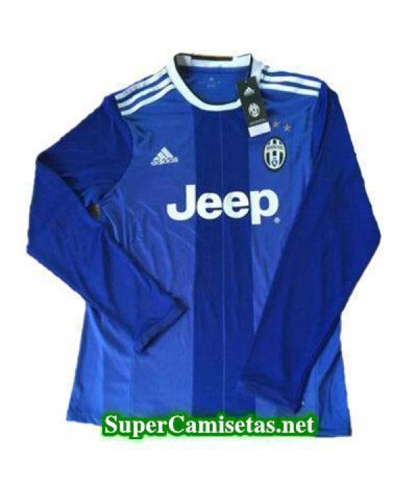 Segunda Equipacion Camiseta Juventus Manga Larga 2016/17