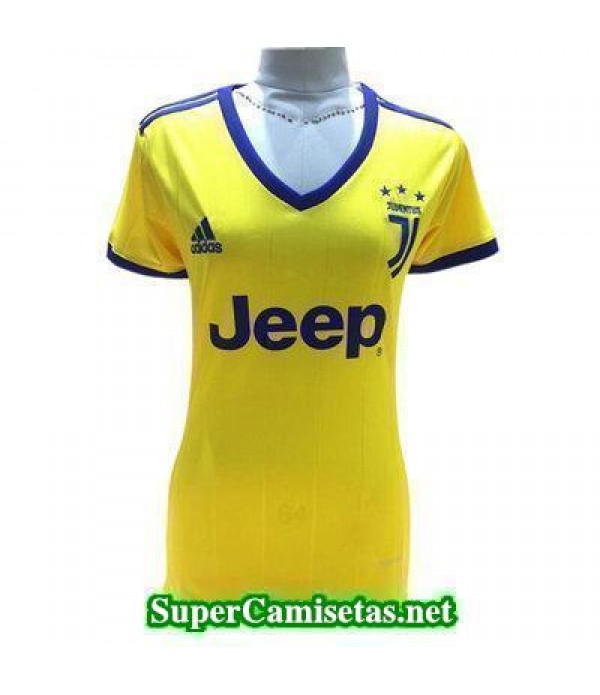 Segunda Equipacion Camiseta Juventus Mujer 2017/18