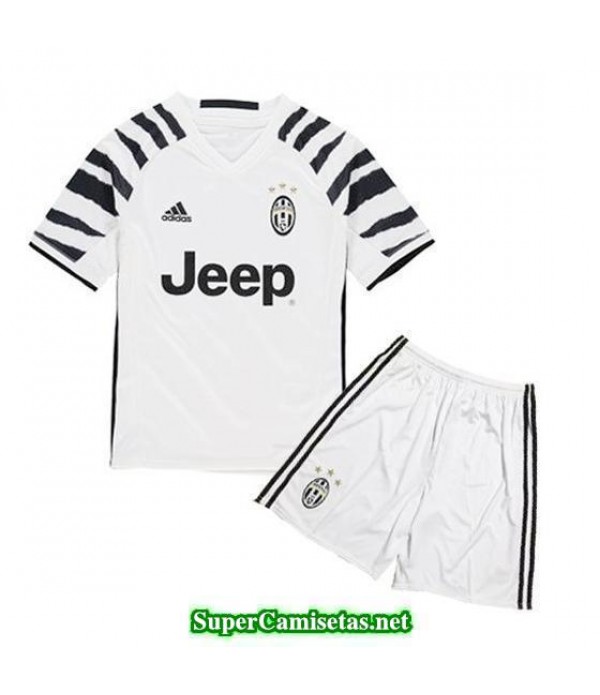 Tercera Equipacion Camiseta Juventus Ninos 2016/17