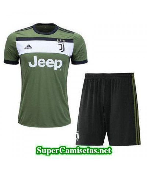 Tercera Equipacion Camiseta Juventus Ninos 2017/18