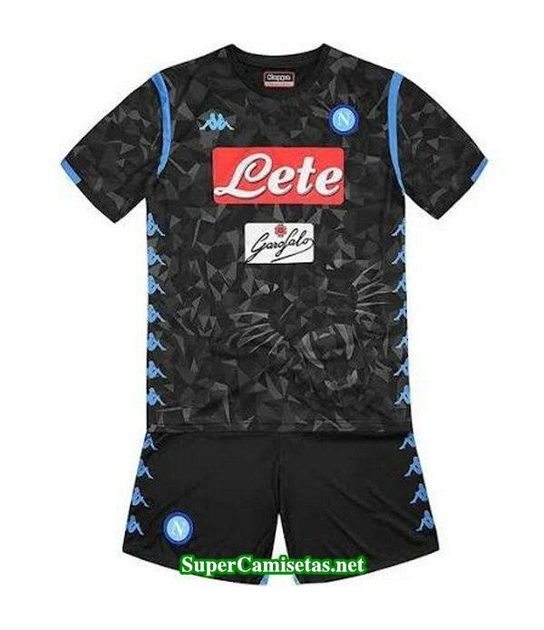 Segunda Equipacion Camiseta Napoli Ninos 2018/19