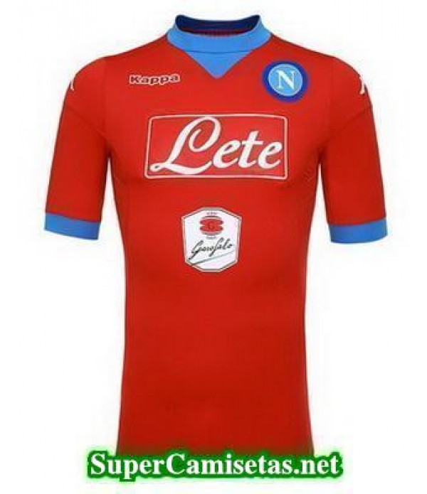 Tailandia Tercera Equipacion Camiseta Napoli 2015/16